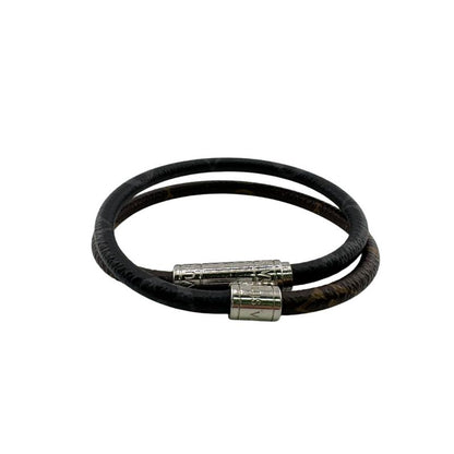 Louis Vuitton M8154e Bangle 2strands Bracelet Keep It Bracelet Brown Unisex