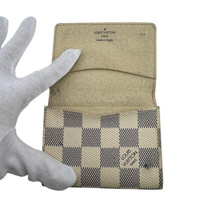 Louis Vuitton Envelop Carte de Visite Card Case Gray Unisex