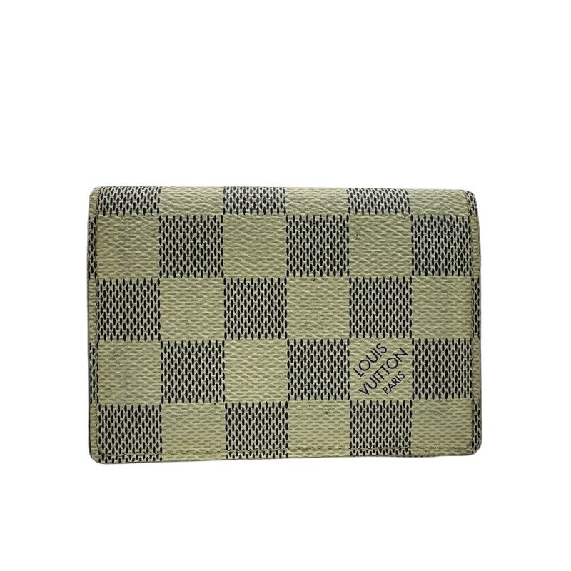 Louis Vuitton Envelop Carte de Visite Card Case Gray Unisex