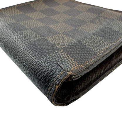 Louis Vuitton N61675 Portefeuille Marco Bifold Wallet Brown Unisex