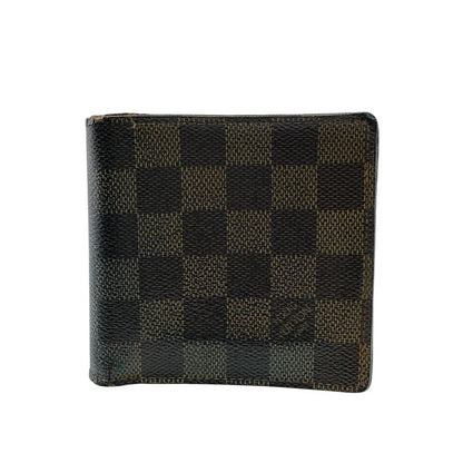 Louis Vuitton N61675 Portefeuille Marco Bifold Wallet Brown Unisex