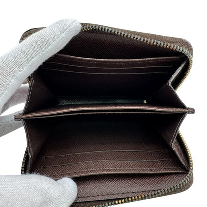 Louis Vuitton N63070 Zippy Coin Purse Coin Case Brown Unisex