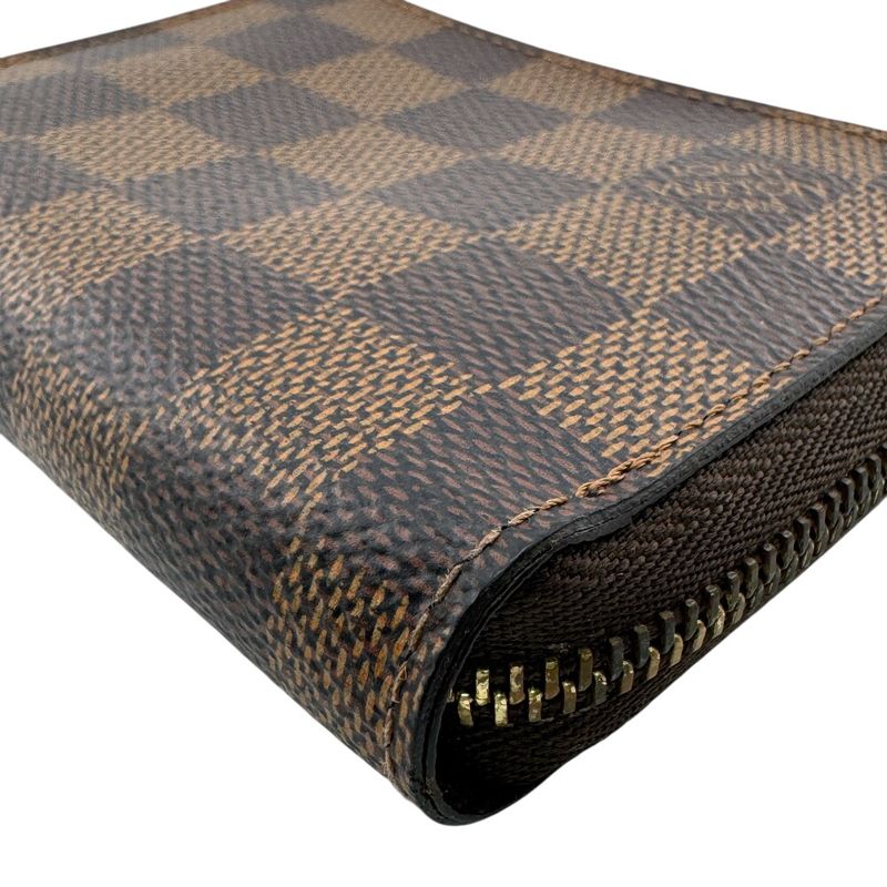 Louis Vuitton N63070 Zippy Coin Purse Coin Case Brown Unisex