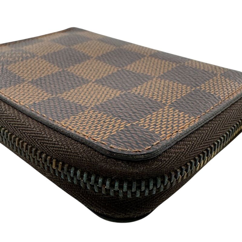 Louis Vuitton N63070 Zippy Coin Purse Coin Case Brown Unisex