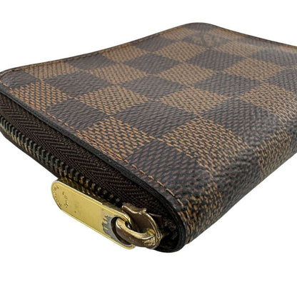 Louis Vuitton N63070 Zippy Coin Purse Coin Case Brown Unisex
