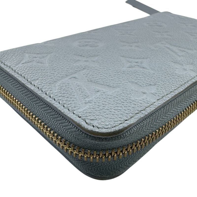 Louis Vuitton M11969 Round Zip Wallet Zippy Wallet Long Blue Unisex