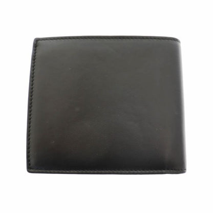 Loewe Bifold COIN Wallet Black Calf Leather Anagram Bifold Coin Wallet Bifold