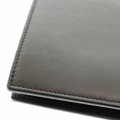 Loewe Bifold COIN Wallet Black Calf Leather Anagram Bifold Coin Wallet Bifold