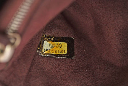 Chanel Pouch Card Case Coin Case Chanel Caviar Skin Black Bordeaux