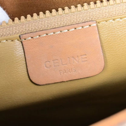 Celine Clutch Bag Macadam Second Bag Brown 07bs049