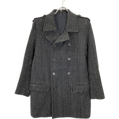 Dior Homme Dior Homme 07-08aw Edit Period 8h313144078 Double Breasted Coat 44