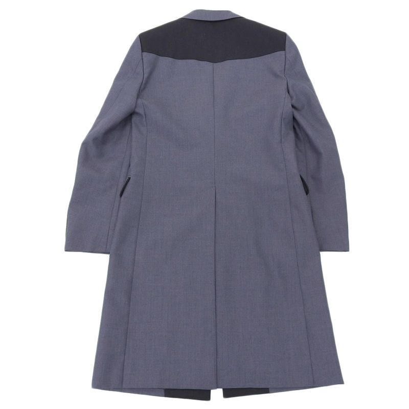 Prada 14AW Collection Chester Coat Men's Gray 46R Uc345f 46R