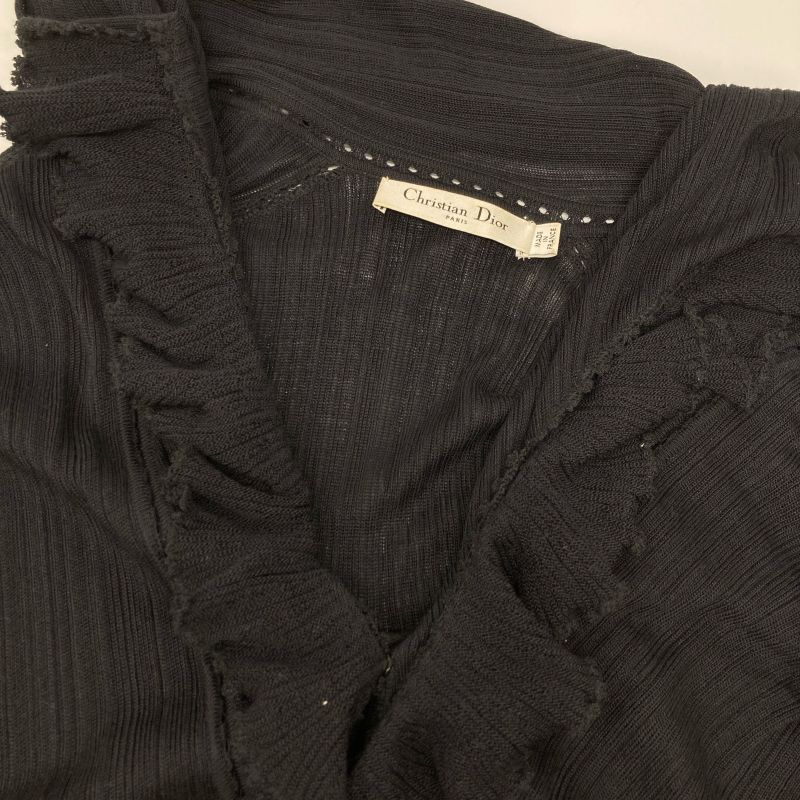 Christian DIOR0h24911am543 Silk Frill Knit F36