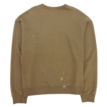 DIOR Cotton Painted Sweatshirt Top Men's Brown L 283j679a0531 22AW L