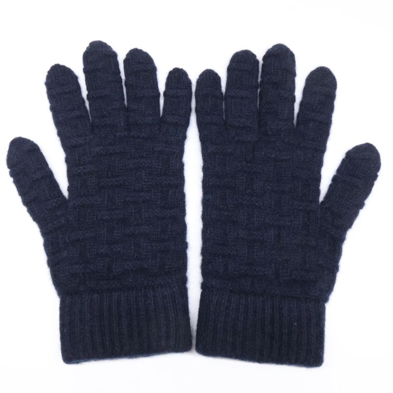 Hermes Cashmere Knit GlovesS