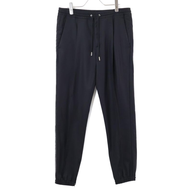DIOR  Official 733c139e3226 Virgin Wool Twill Tailored Track Pants 46