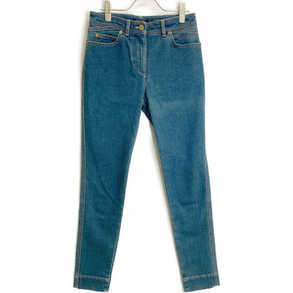 Louis Vuitton  Official Fgpa23dhm Monogram Patch Denim Pants Jeans 36