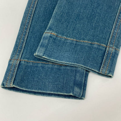 Louis Vuitton  Official Fgpa23dhm Monogram Patch Denim Pants Jeans 36