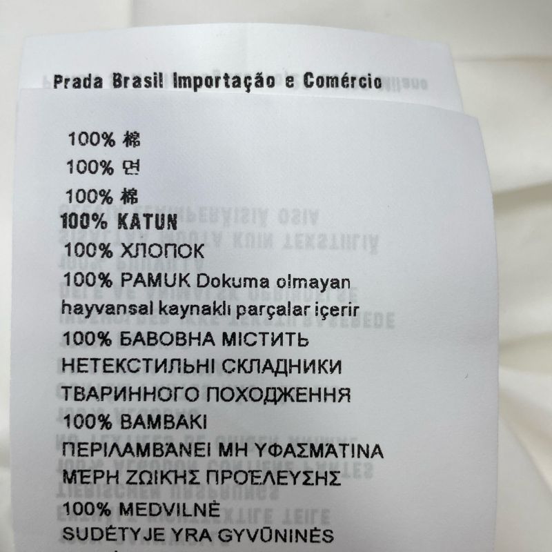 Prada regular In  P432f S212 1UCX Volume Sleeve Blouse36