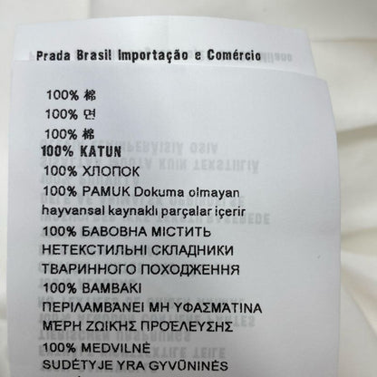 Prada regular In  P432f S212 1UCX Volume Sleeve Blouse36