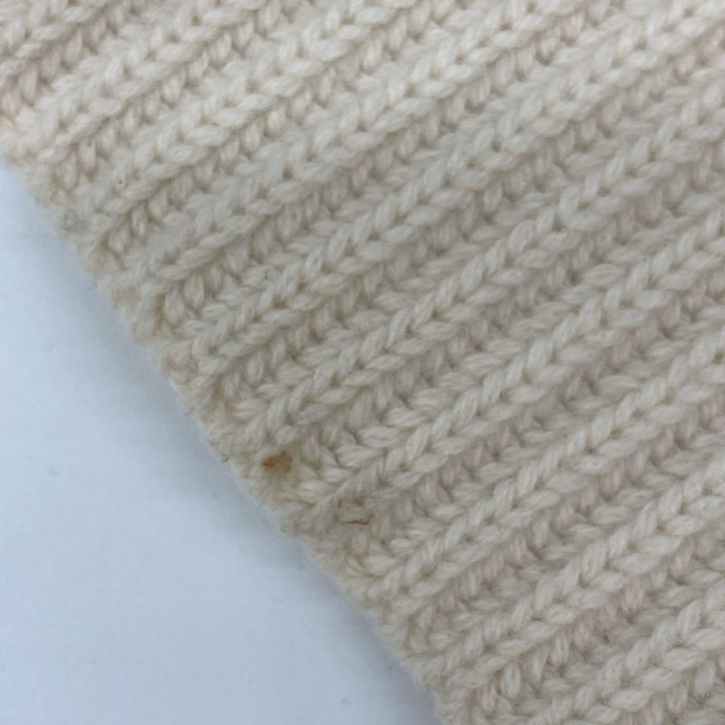 Celine 2 3bx8/6806 Ivory Wool Cashmere Phoebe Period Open Bag Design Knit XS