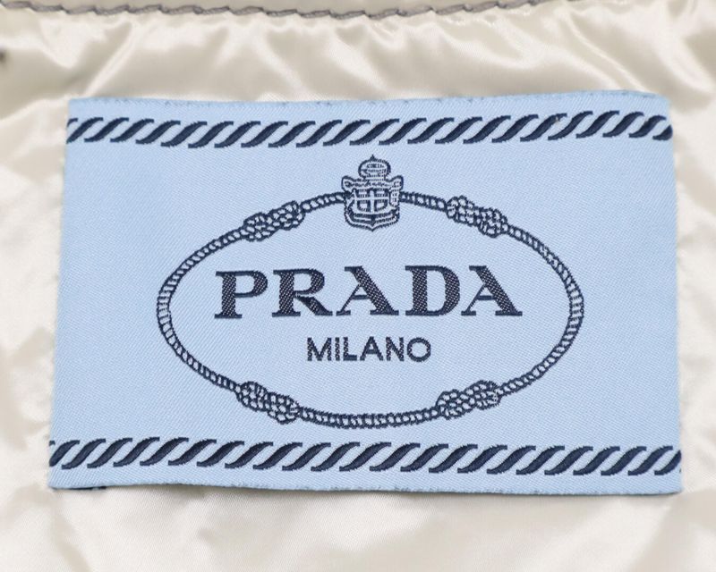 Prada29b831 Collarless Light Down 42