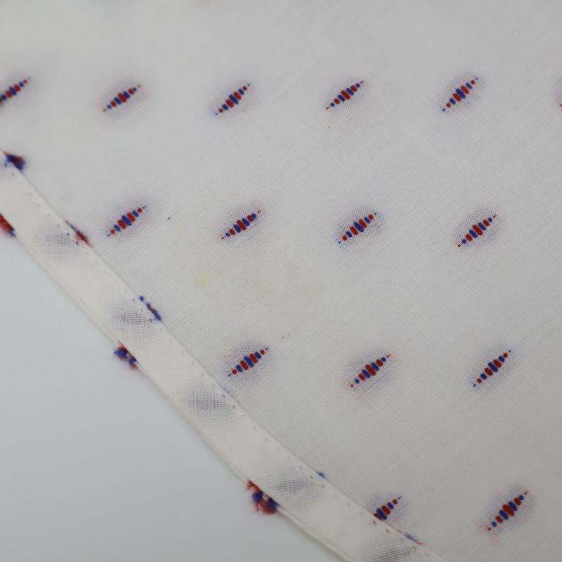 Celine 2 0m36/6712 White Phoebe Period Dot Tuxedo Shirt 34