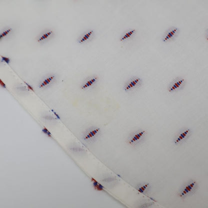 Celine 2 0m36/6712 White Phoebe Period Dot Tuxedo Shirt 34