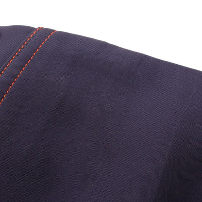 Celine 2 1m60/6108 Navy Phoebe Period Back Pocket Stitching Slacks Pants 36