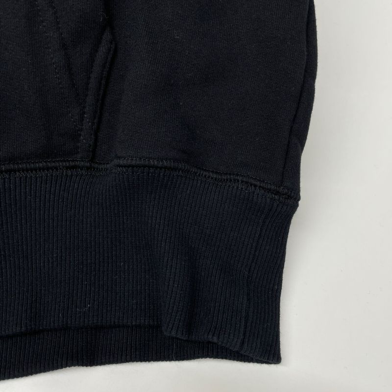 DIOR 933j601b0531 19AW Black Sleeve Logo Patch Hooded Pullover Sweatshirt S