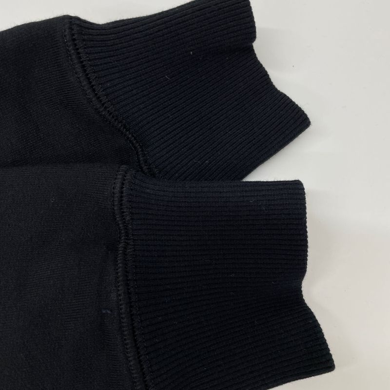 DIOR 933j601b0531 19AW Black Sleeve Logo Patch Hooded Pullover Sweatshirt S