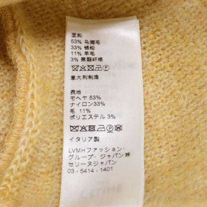 Celine 2a58y270r Brushed Mohair Triomphe Bucket Hat TU