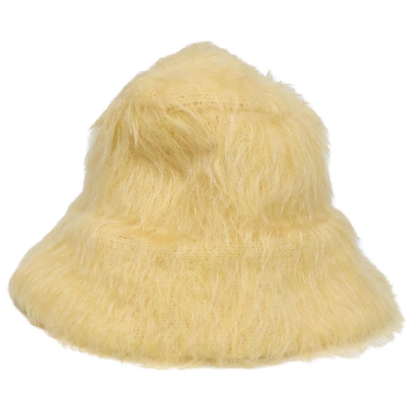 Celine 2a58y270r Brushed Mohair Triomphe Bucket Hat TU