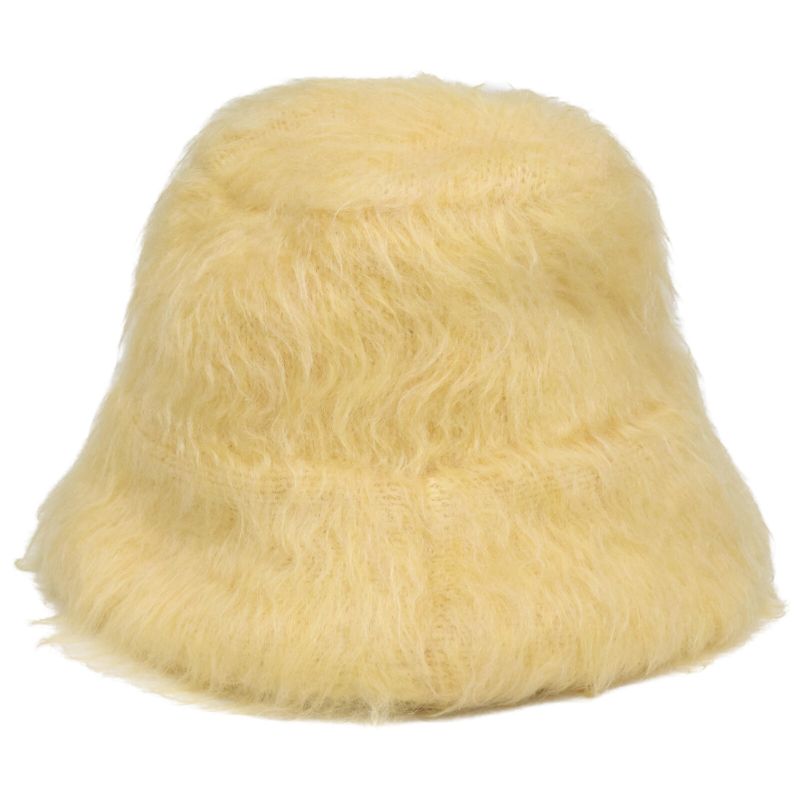 Celine 2a58y270r Brushed Mohair Triomphe Bucket Hat TU