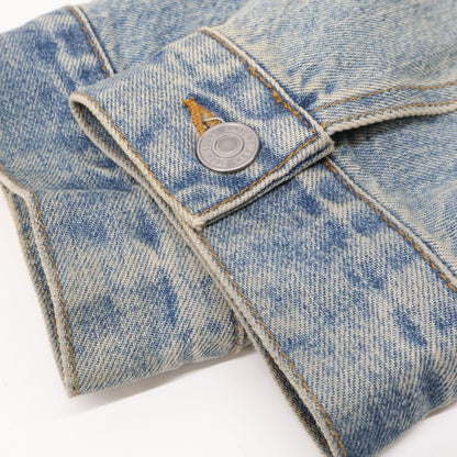 Balenciaga 23 773776 Hourglass Denim Jacket 32