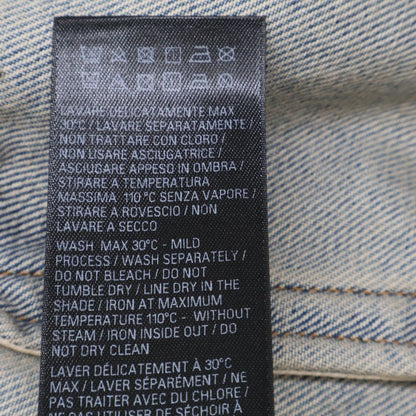 Balenciaga 23 773776 Hourglass Denim Jacket 32