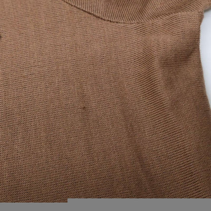 Bottega Veneta Brown 50924 Striped Western Shirt 46