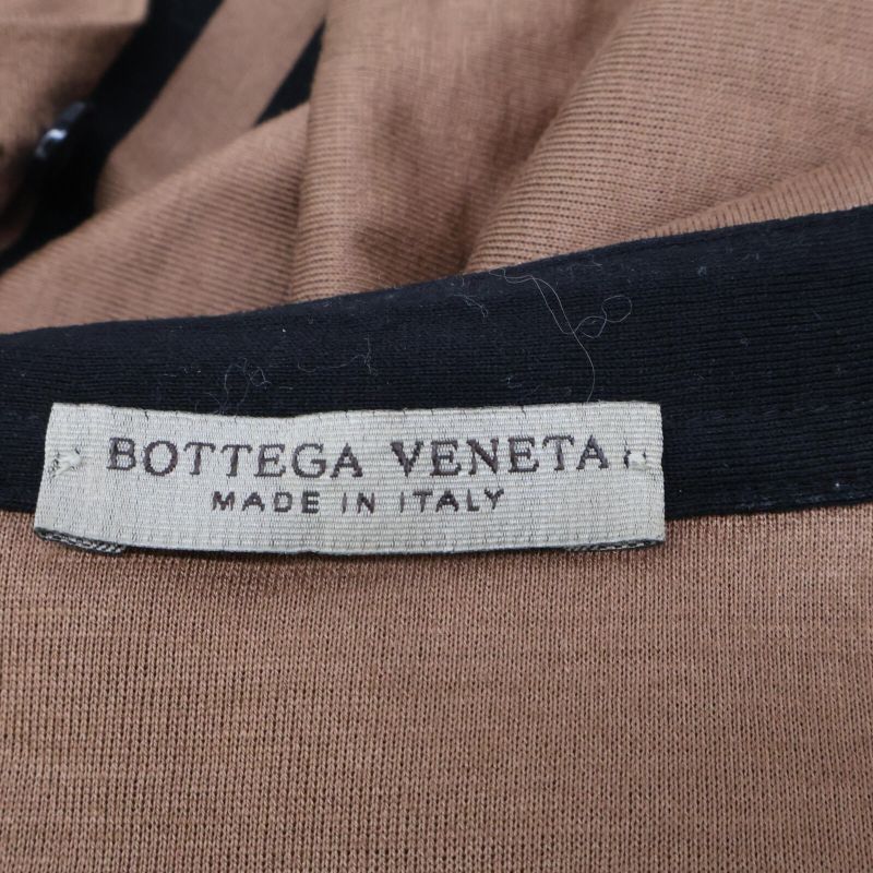 Bottega Veneta Brown 50924 Striped Western Shirt 46