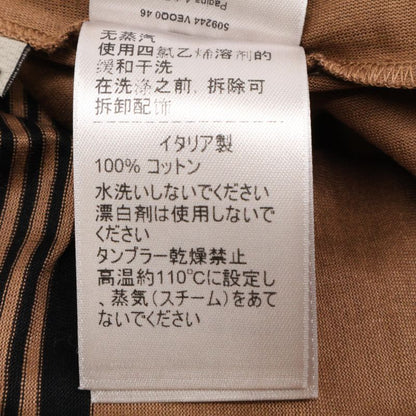 Bottega Veneta Brown 50924 Striped Western Shirt 46