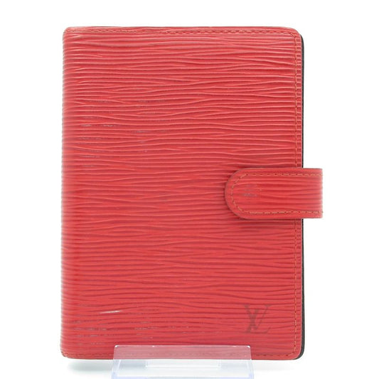 Louis Vuitton Notebook Epi Agenda MM R20047 Castilian Red Leather