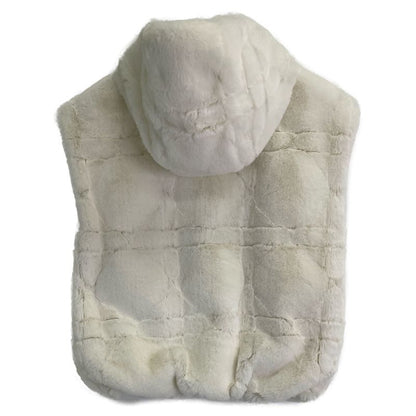 DIOR White Hooded Vest 3sb13pufc 6