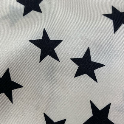 Louis Vuitton 22 Years White And Black Stars All Over Casual Shirt Fnbl38 36