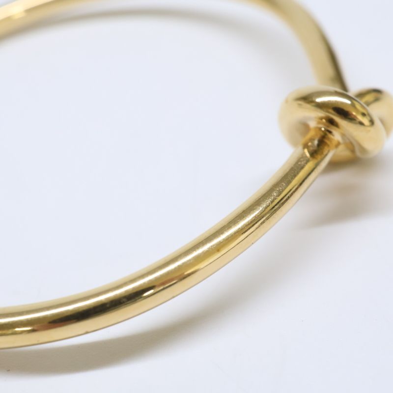 Celine 46p466bra.35or Knot Extra Thin BraceletGold Finish Brass C2