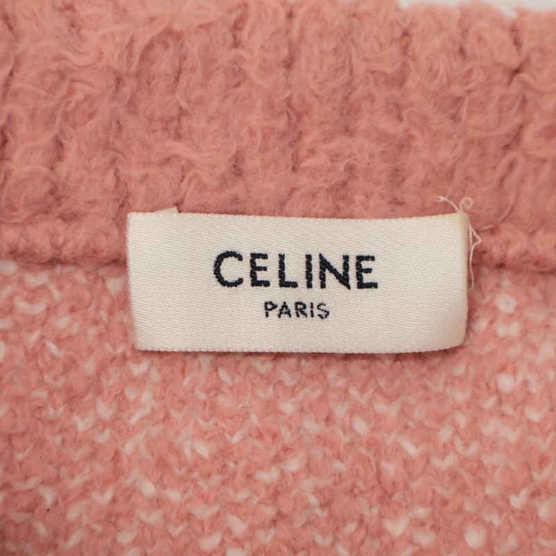 Celine X Scott Reeder 22SS 2a23w526q Bright Pink Artist Haba Brushed Oversized
