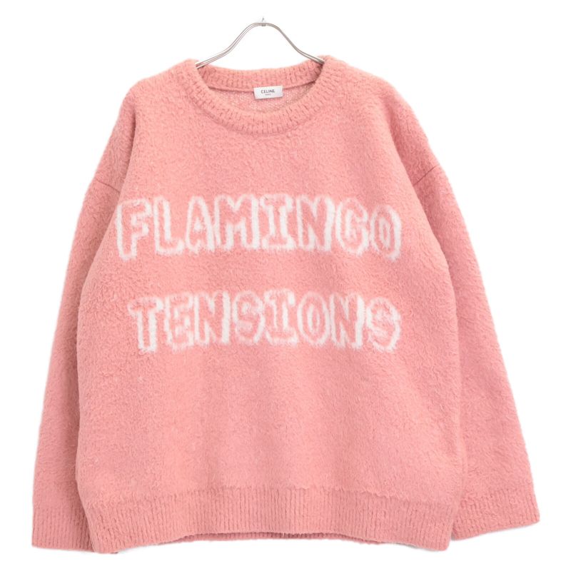 Celine X Scott Reeder 22SS 2a23w526q Bright Pink Artist Haba Brushed Oversized