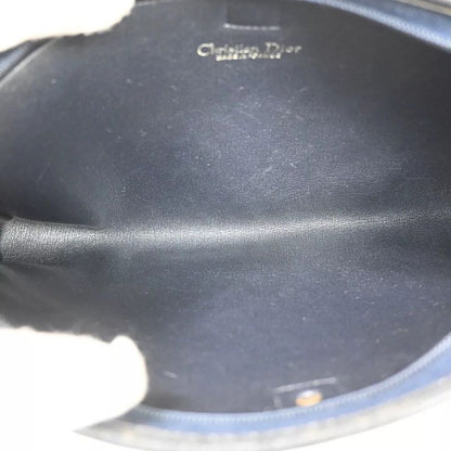 Christian DIOR Second Bag Clutch Bag Navy Vintage 07bs069