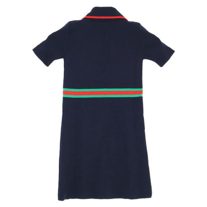 Gucci 525530x1635 Sherry Line GG Pearl Button Knit Dress 6