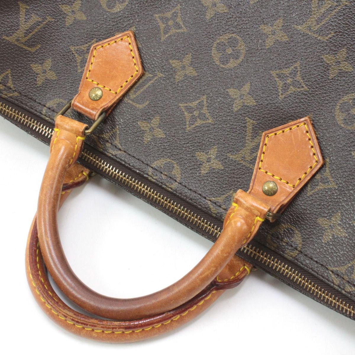 Louis Vuitton Monogram Speedy 35 Boston Bag