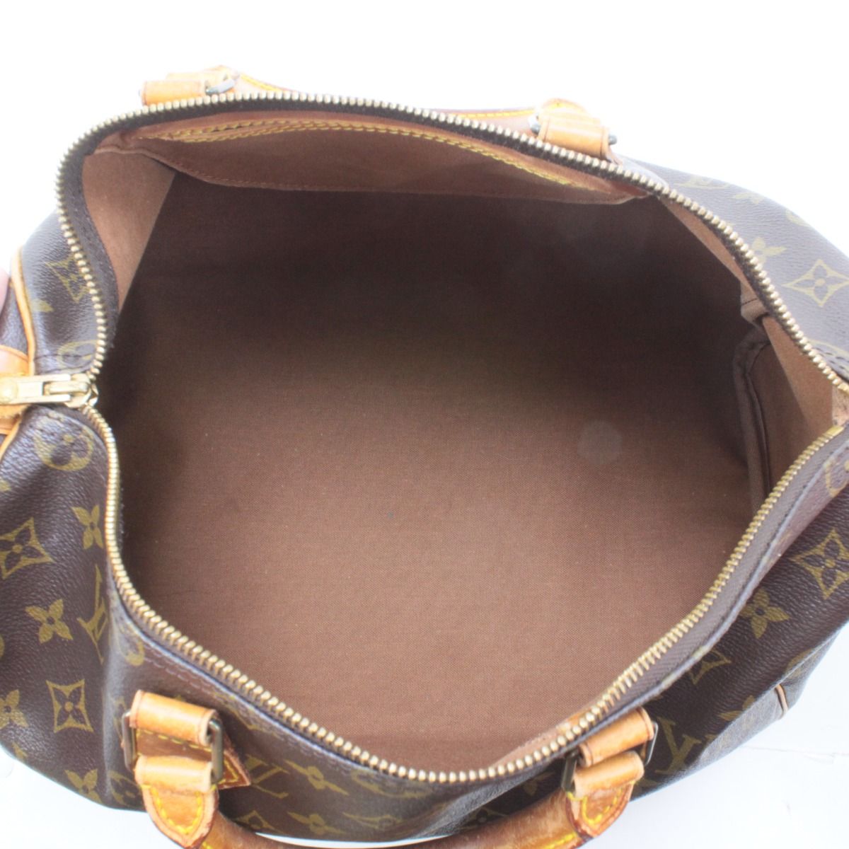 Louis Vuitton Monogram Speedy 35 Boston Bag