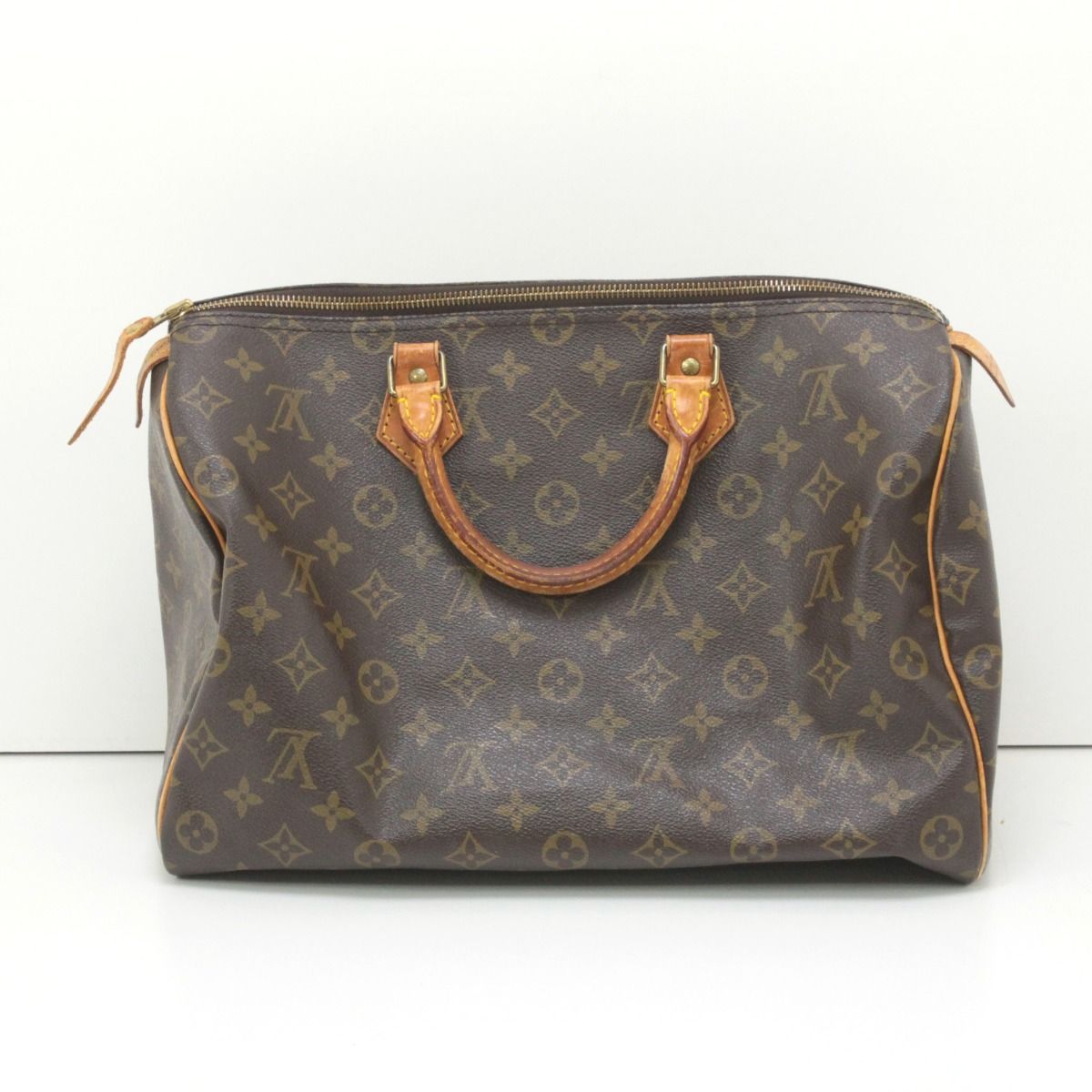 Louis Vuitton Monogram Speedy 35 Boston Bag